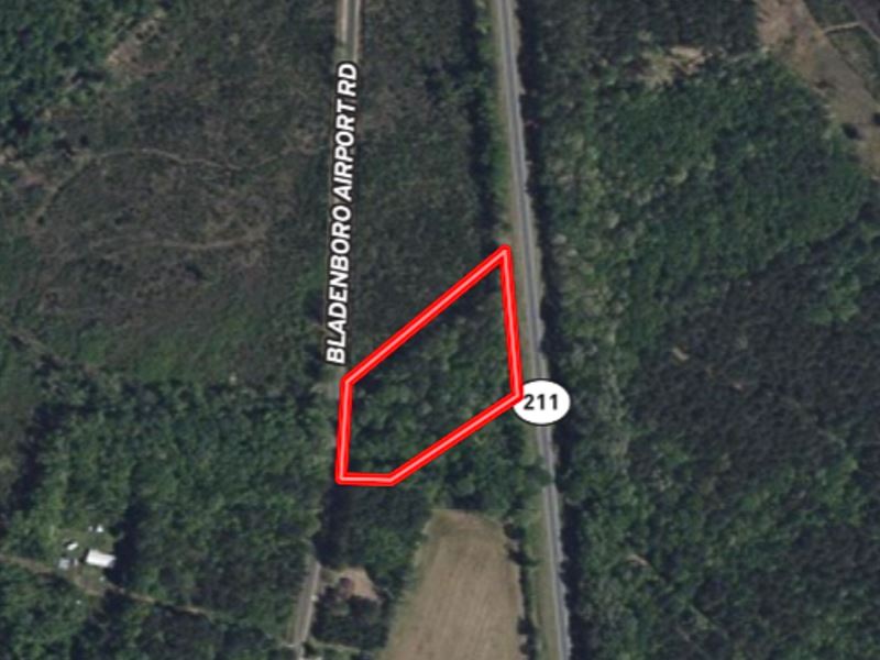 2.93 Acres on Bladenboro Airport Rd : Bladenboro : Bladen County : North Carolina